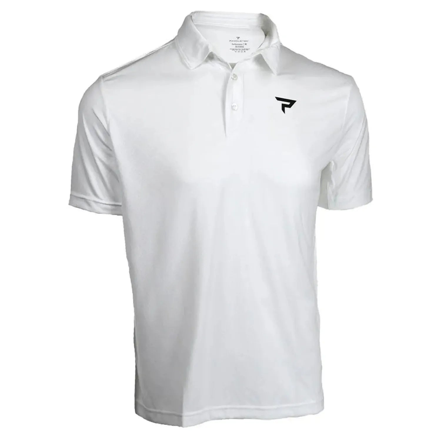 Men's Performance Tennis Polo-Apparel-Paddletek-111585-WHITE-L-Tennis Express