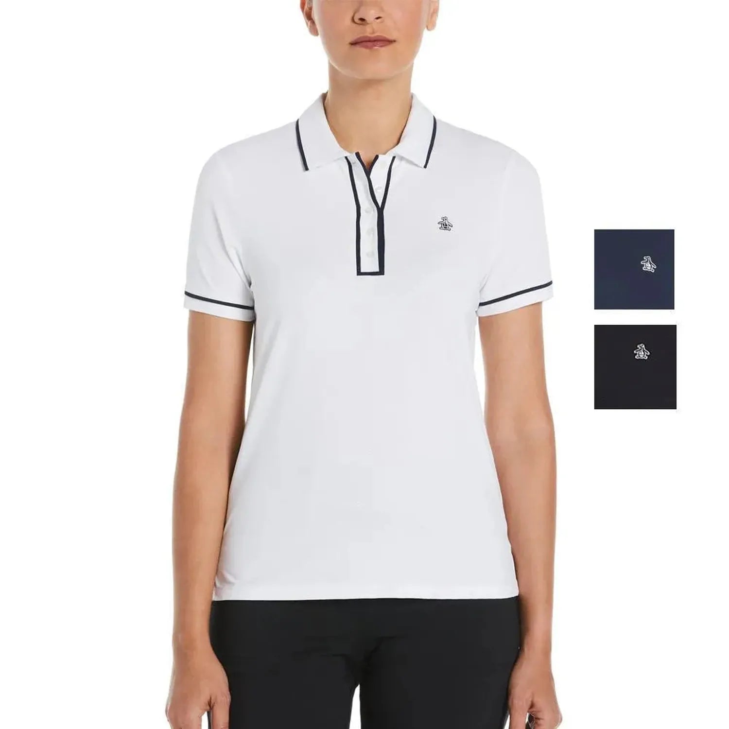 Women's Short Sleeve Veronica Tennis Polo-Apparel-Penguin-112202-DEFAULT-L-Tennis Express