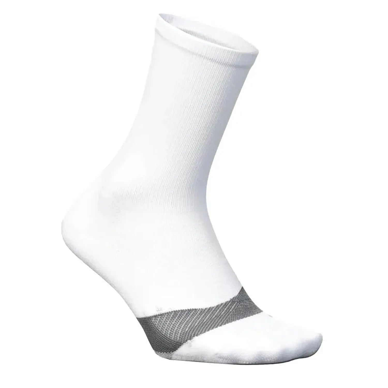 Elite Light Cushion Mini Crew Tennis Socks White-Socks-Feetures-112583-DEFAULT-L-Tennis Express
