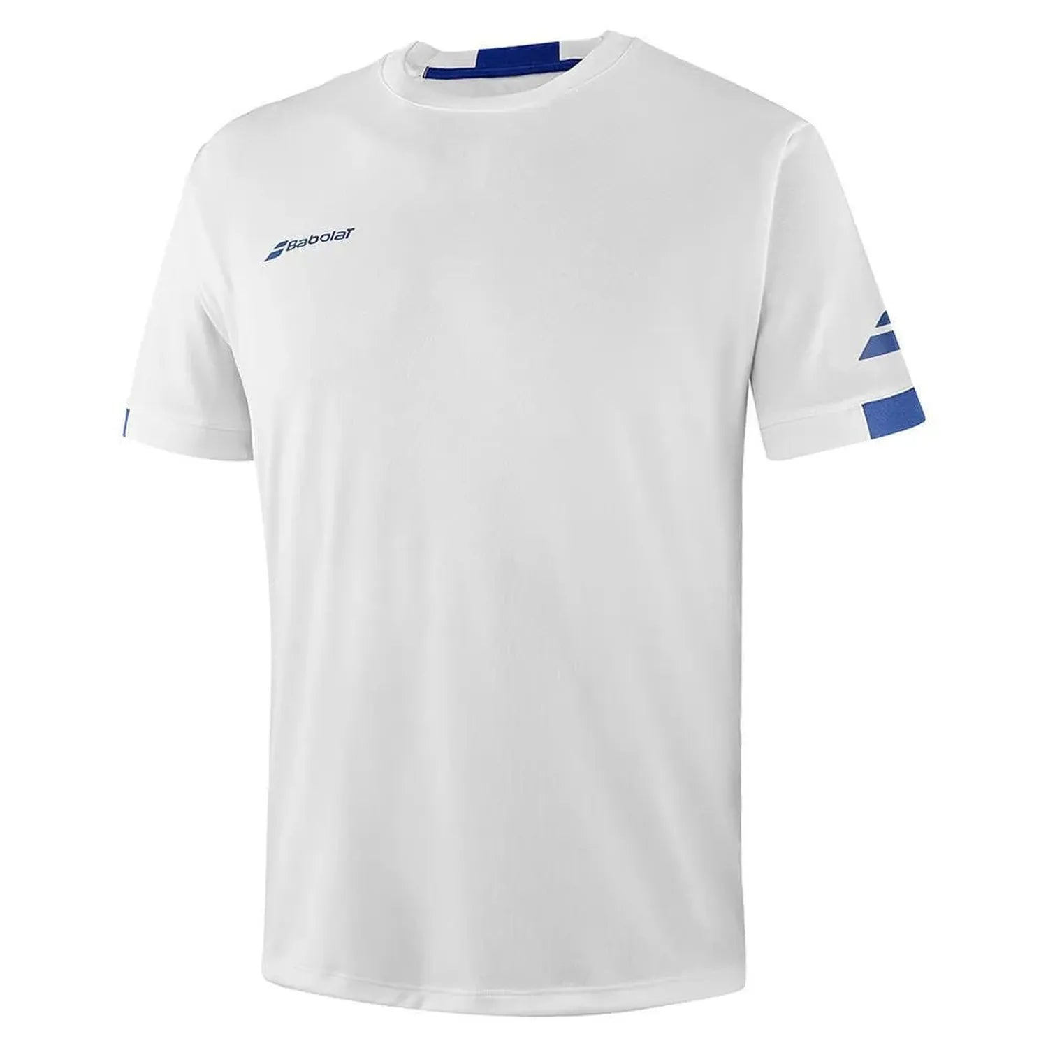 Mens Crew Neck Tennis Top-Apparel-Babolat-112774-1000_WHITE-L-Tennis Express