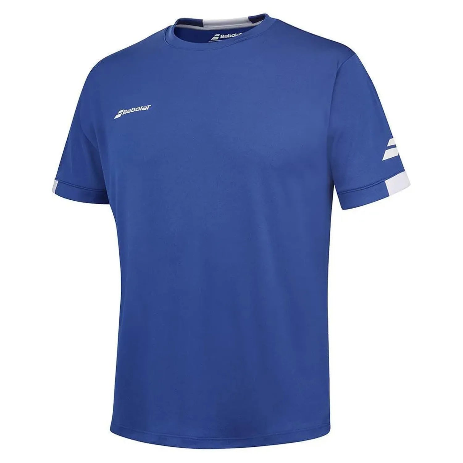 Mens Crew Neck Tennis Top-Apparel-Babolat-112774-4118_SOLIDATE_BLUE-L-Tennis Express