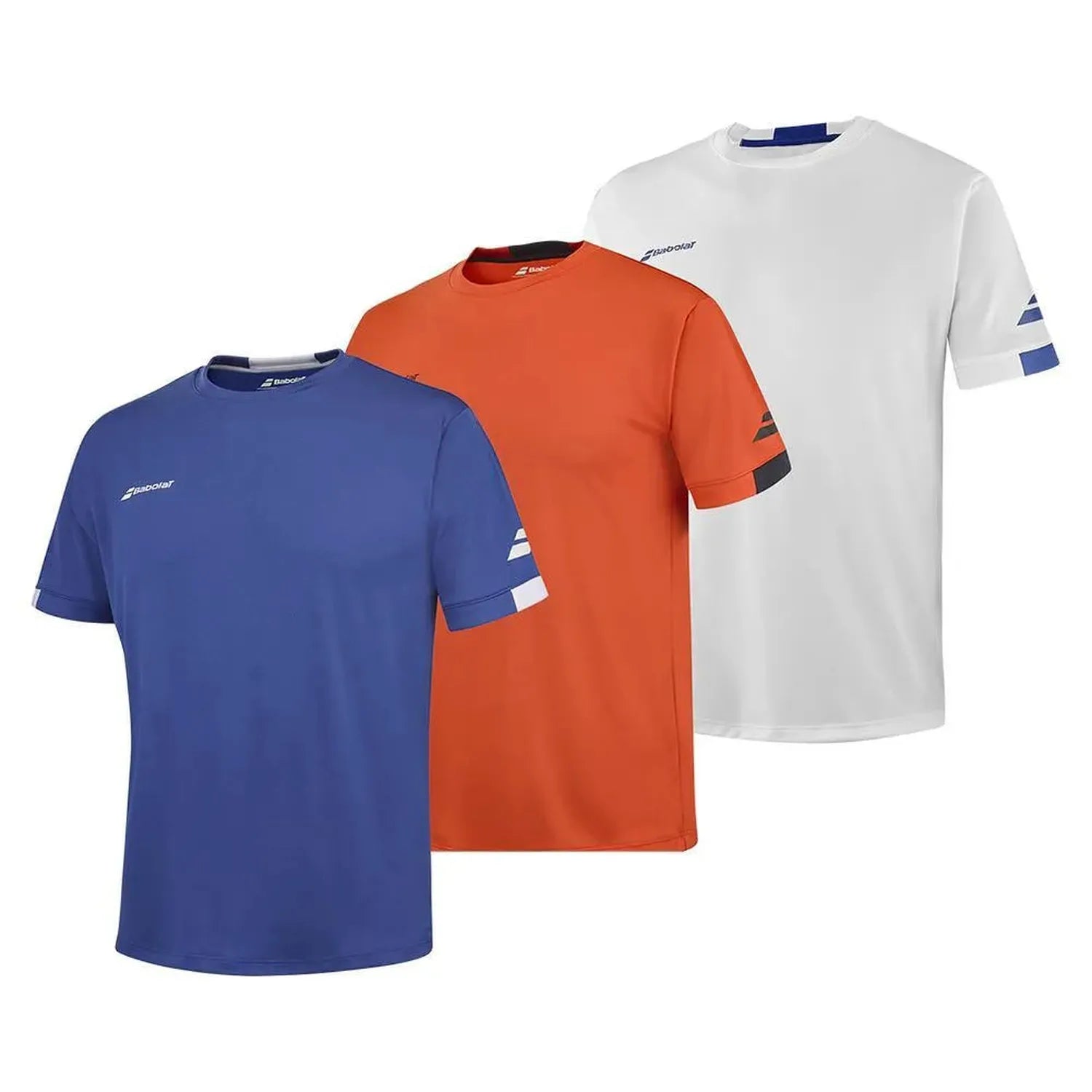 Boys' Play Crew Neck Tennis Top-Apparel-Babolat-112775-DEFAULT-L-1-[Sku]-Tennis Express