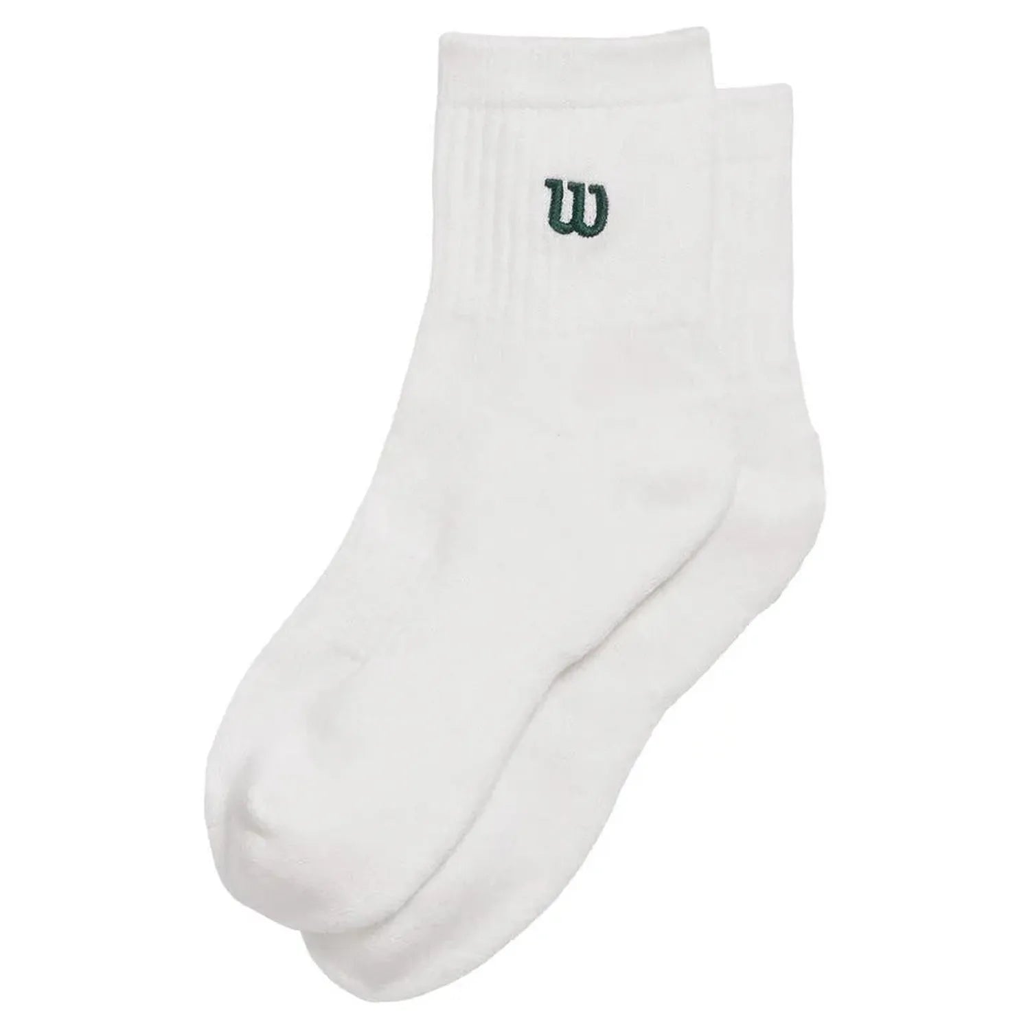 Unisex Quarter-Length Socks-Socks-Wilson-113518-BT_WHITECS_NV-L-Tennis Express