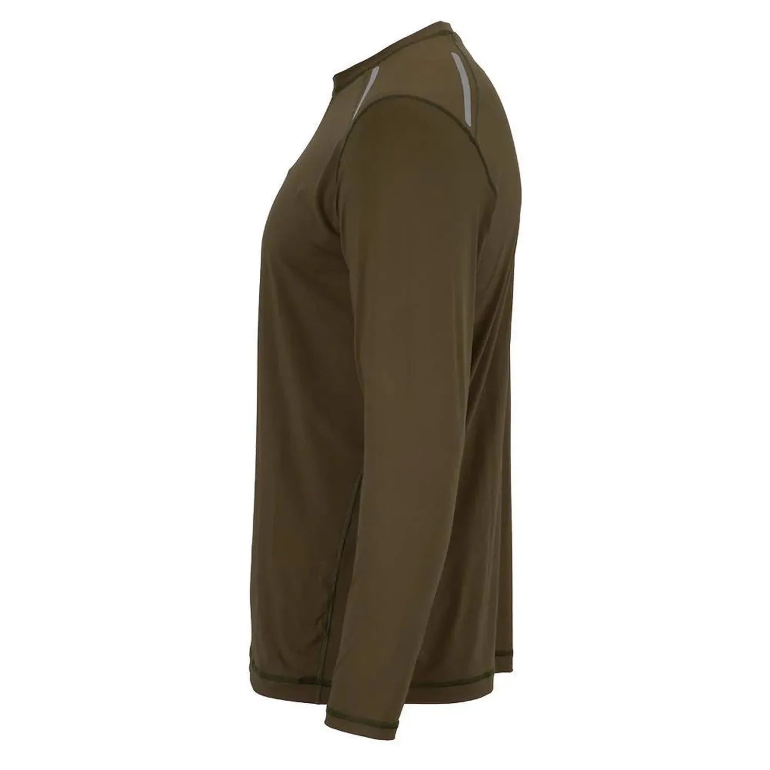 Men's Jet Tee Long Sleeve Tennis Top-Apparel-BloqUV-12002-Smoke-3-Tennis Express