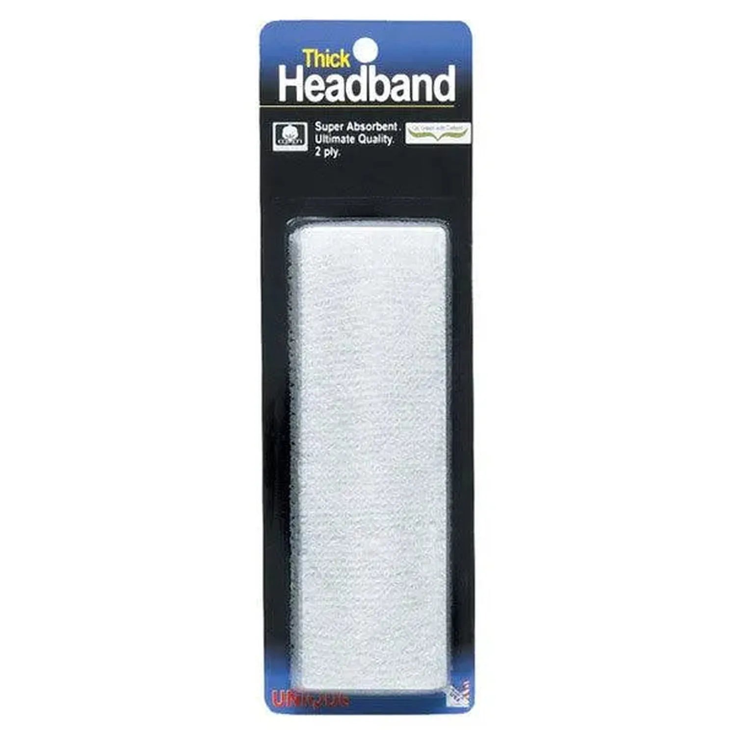 Thick Headband White-Accessories-Tourna-1402-DEFAULT-L-Tennis Express