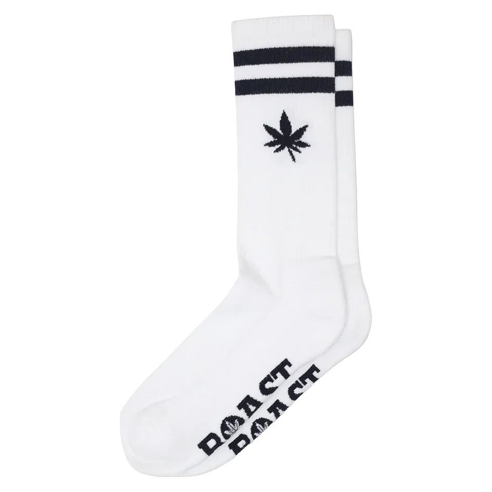 Retro Calf Sock 3 Pack,Socks,Boast,147 White/Navy,One Size,Tennis Express,147