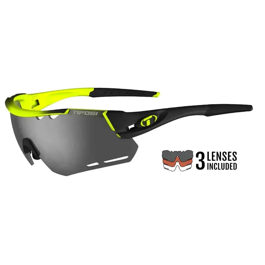 Alliant Sunglasses Race Neon with Smoke Lenses-Accessories-Tifosi-1490-10290-1-Tennis Express