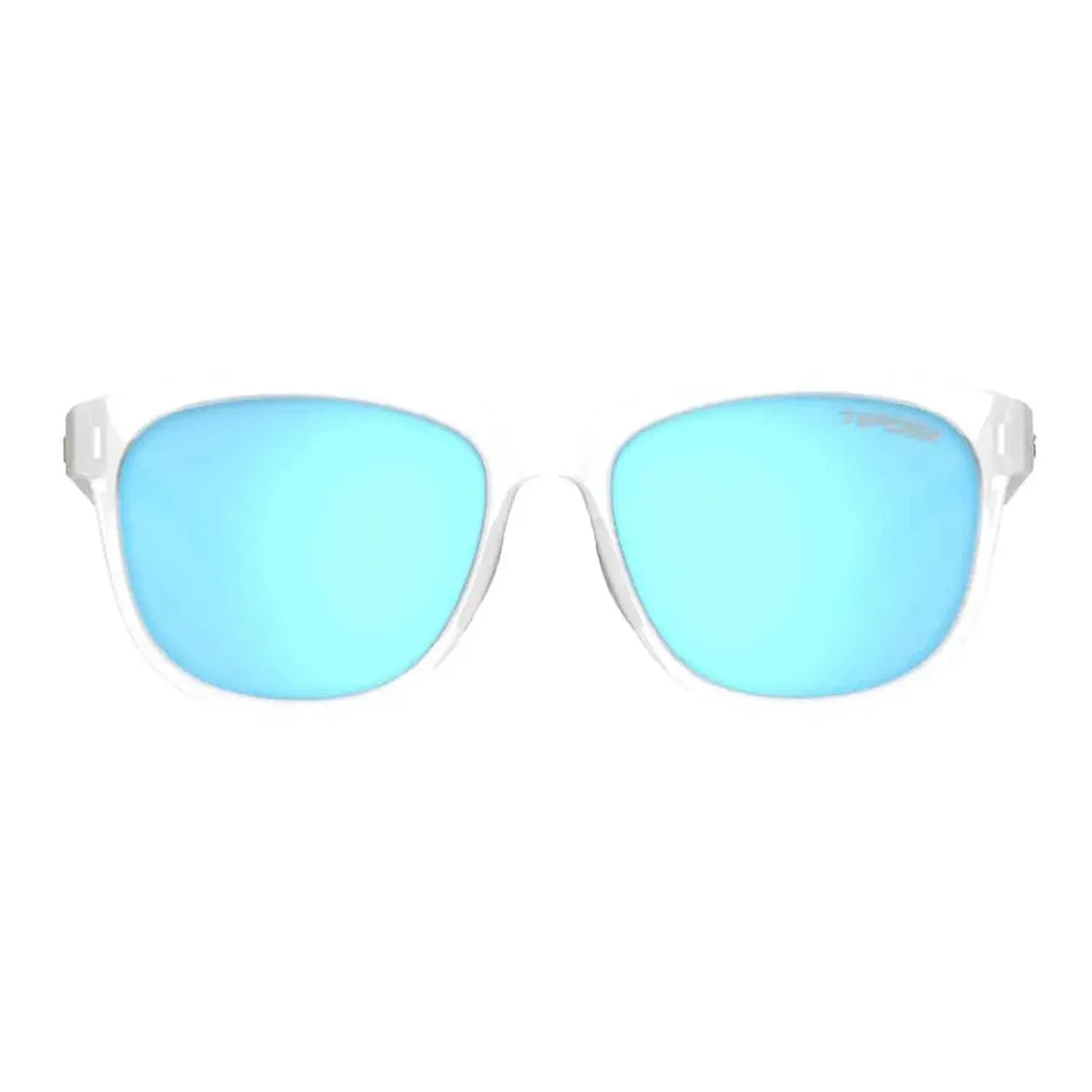 Swank Polarized Sunglasses Satin Clear with Clarion Blue Lenses-Accessories-Tifosi-1500-505355-2-Tennis Express