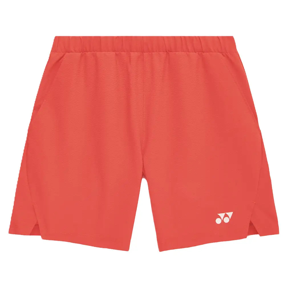 Unisex Tournament Tennis Shorts,Apparel,Yonex,Cyber Orange,S,Tennis Express,15235-o-1