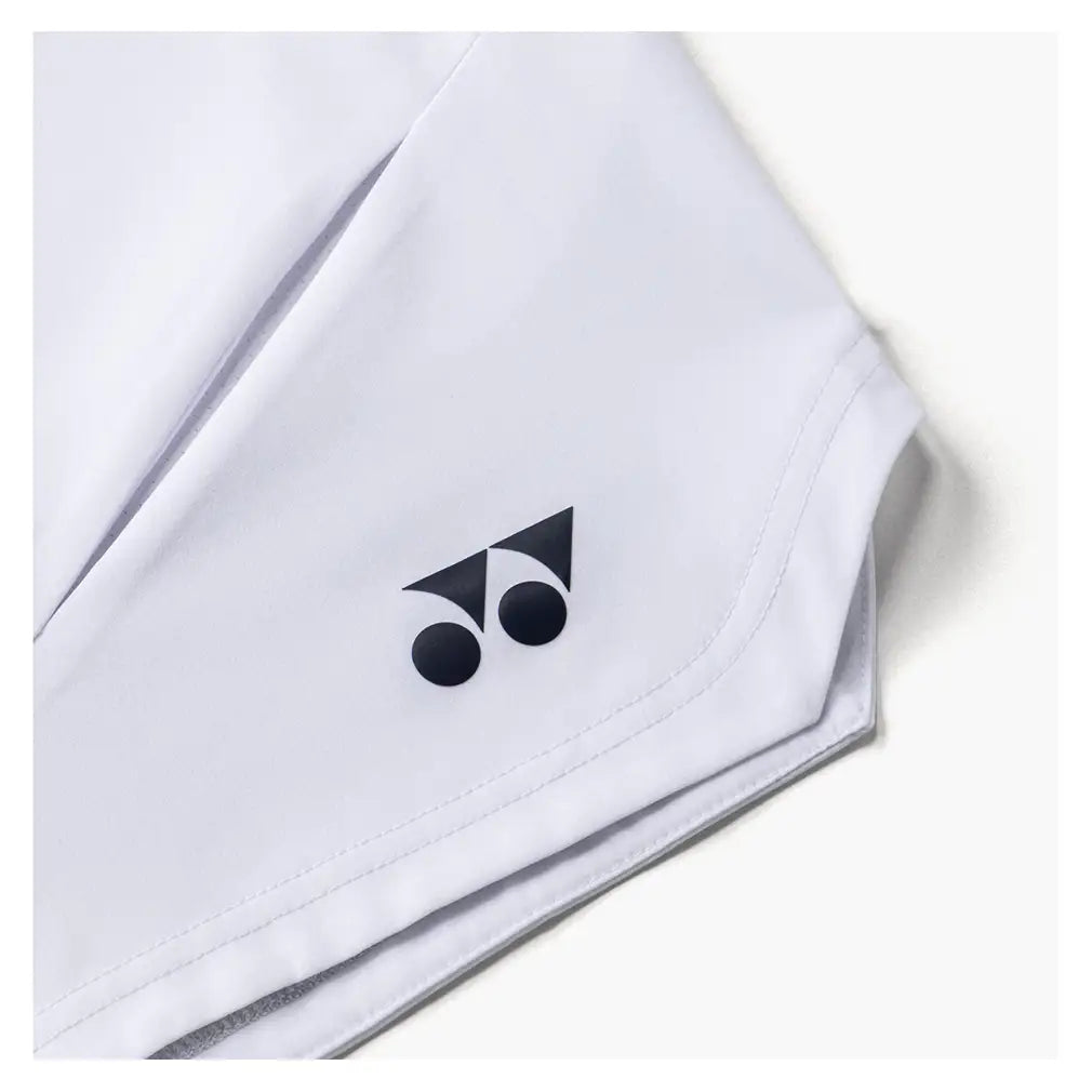 Unisex Tournament Tennis Shorts White,Apparel,Yonex,,,Tennis Express,15236W-6