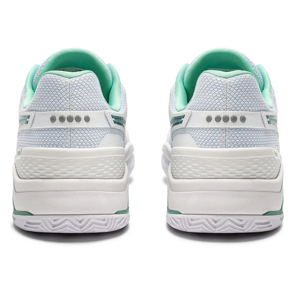 Men's Blushield Torneo 3 Clay Tennis Shoes White and Shaded Spruce-Footwear-Diadora-181468-C9027-2-Tennis Express