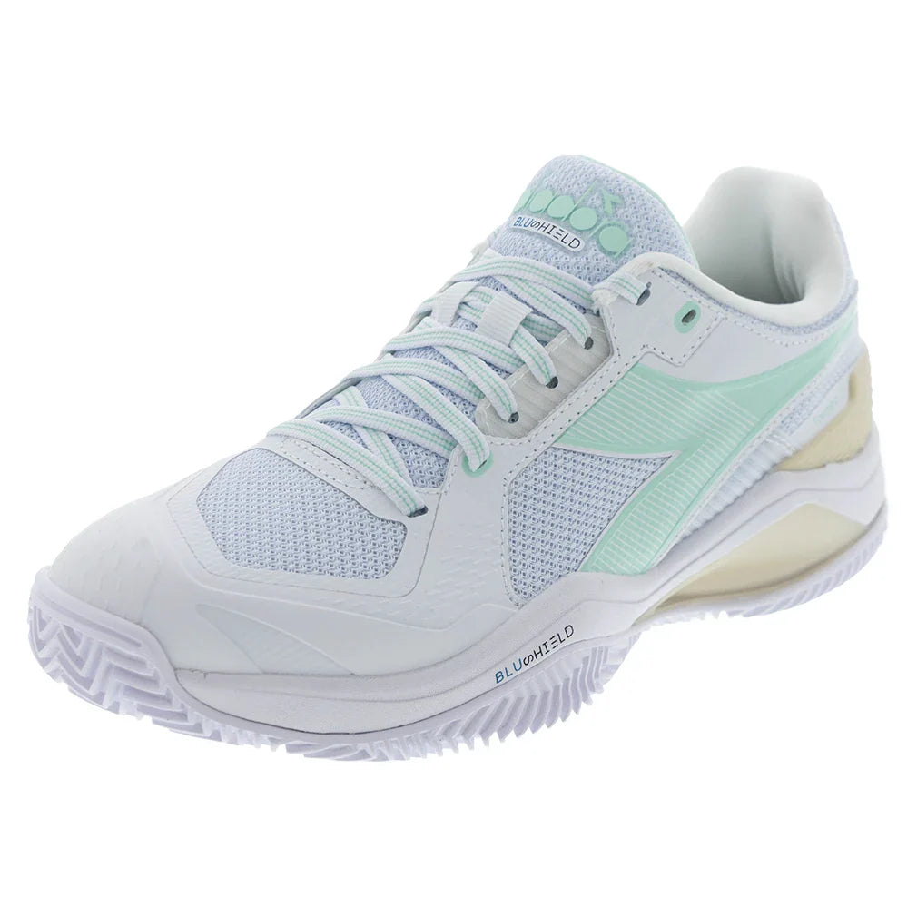 Women's Blushield Torneo 3 Clay Tennis Shoes White and Bay-Footwear-Diadora-181469-C027401-2copy-710828Tennis Express