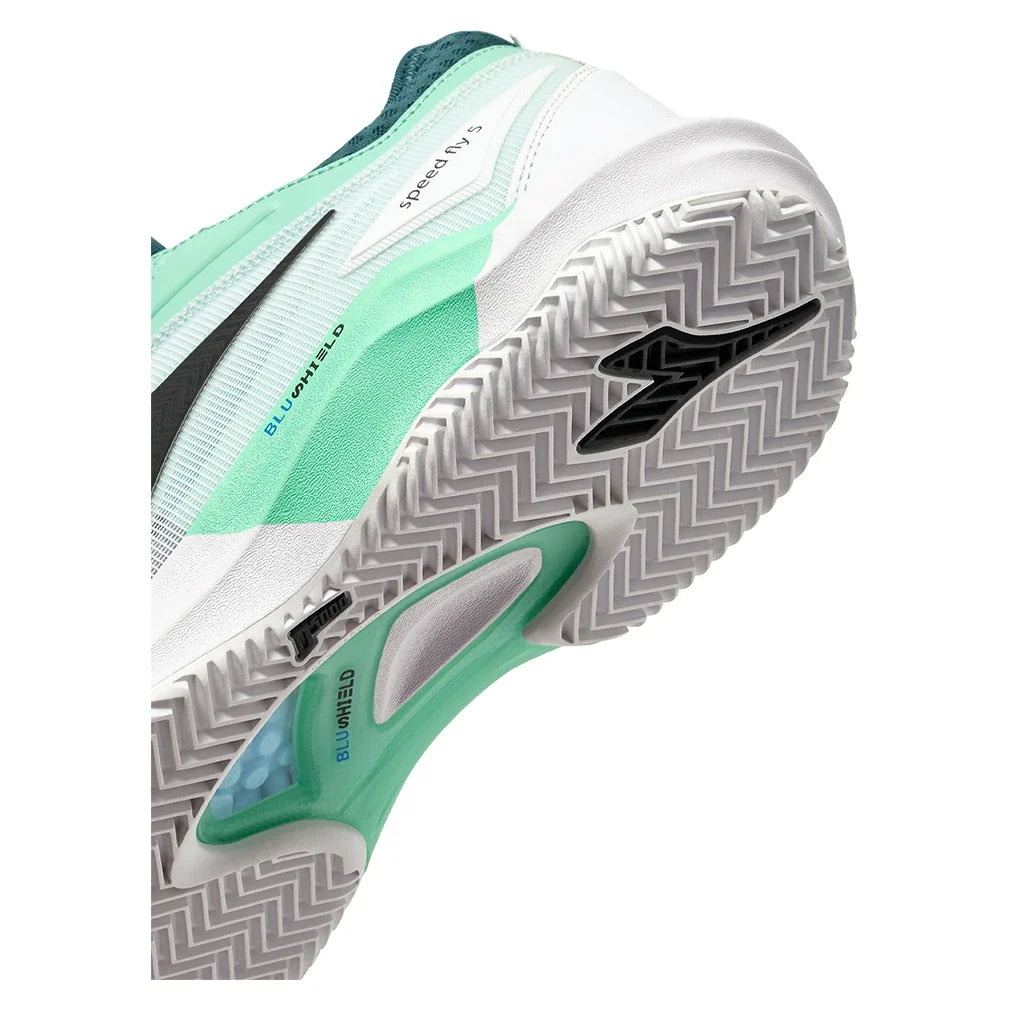 Men's Speed Blushield Fly 5 Clay Tennis Shoes Shaded Spruce and Black-Footwear-Diadora-182742-C0267-6-Tennis Express