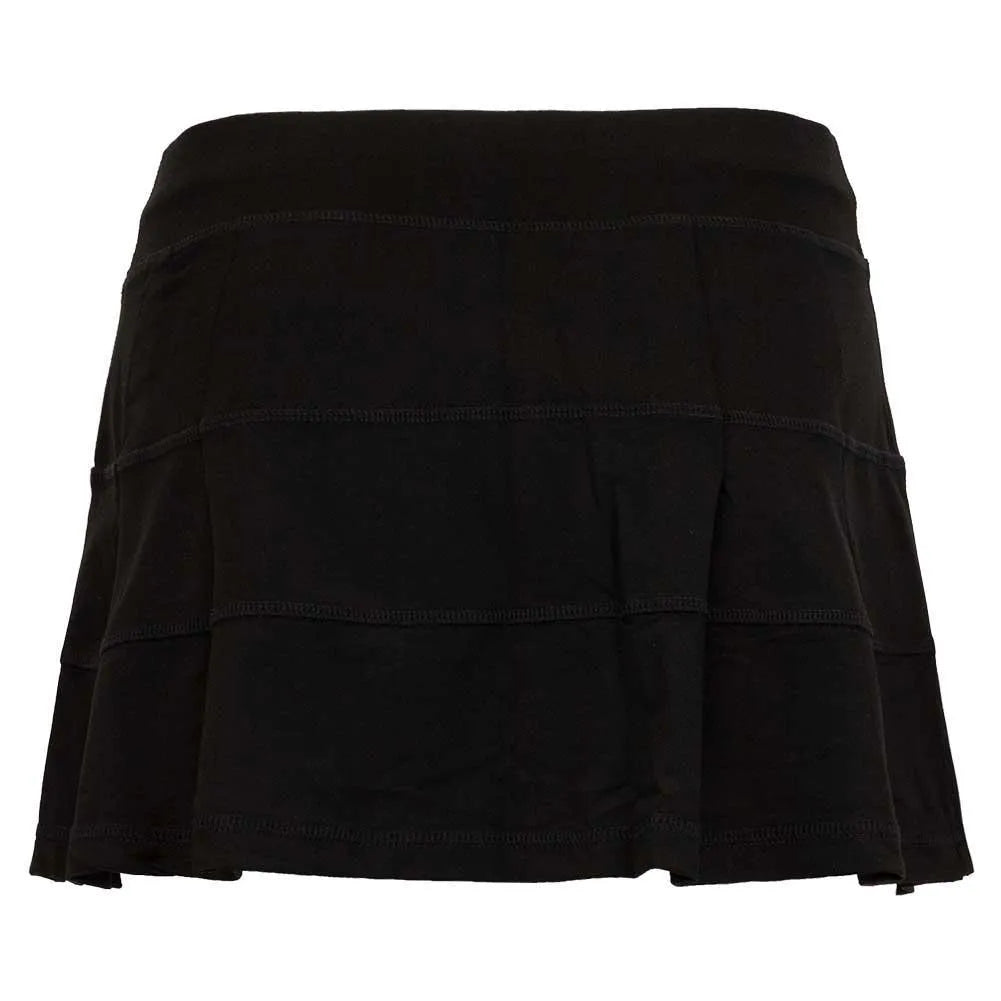 Women's UV Colors 13 Inch Tennis Skort Black-Apparel-Sofibella-1957BLK-S22-2-Tennis Express