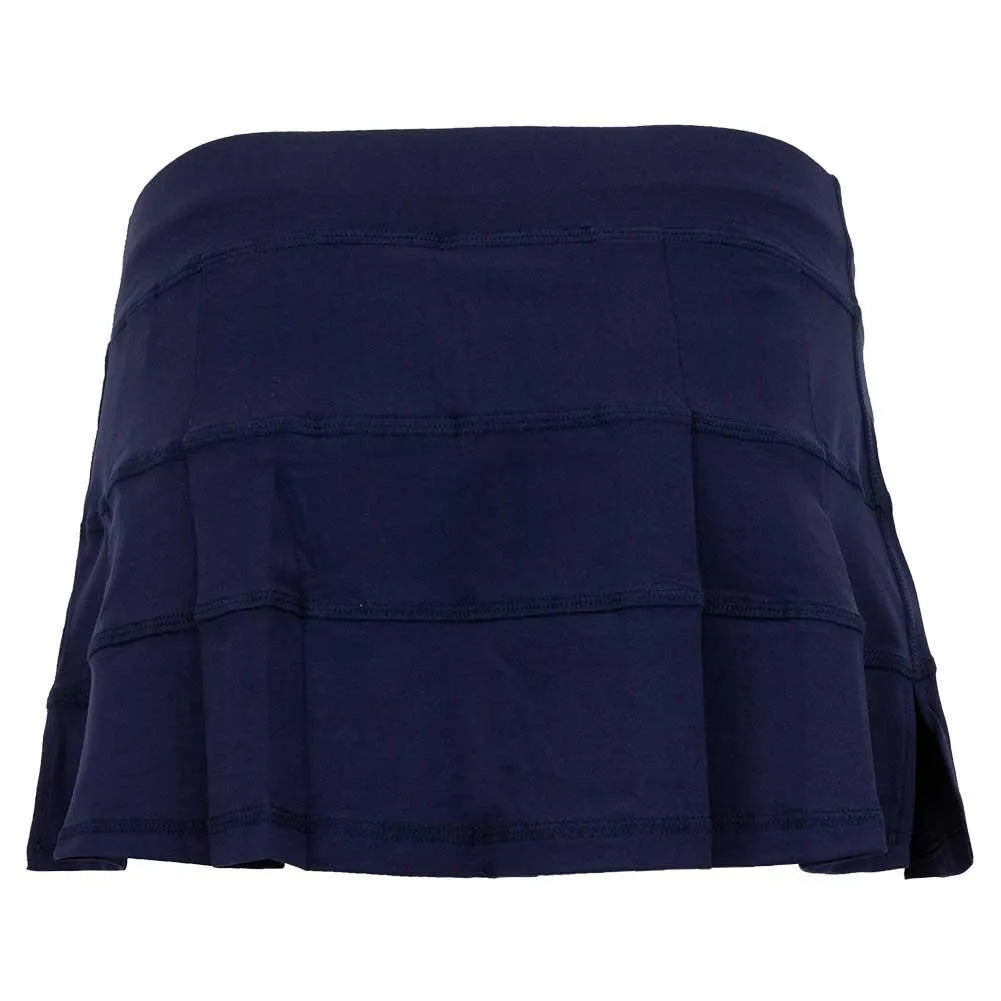 Women's UV Colors 13 Inch Tennis Skort Navy-Apparel-Sofibella-1957NVY-S22-2-Tennis Express