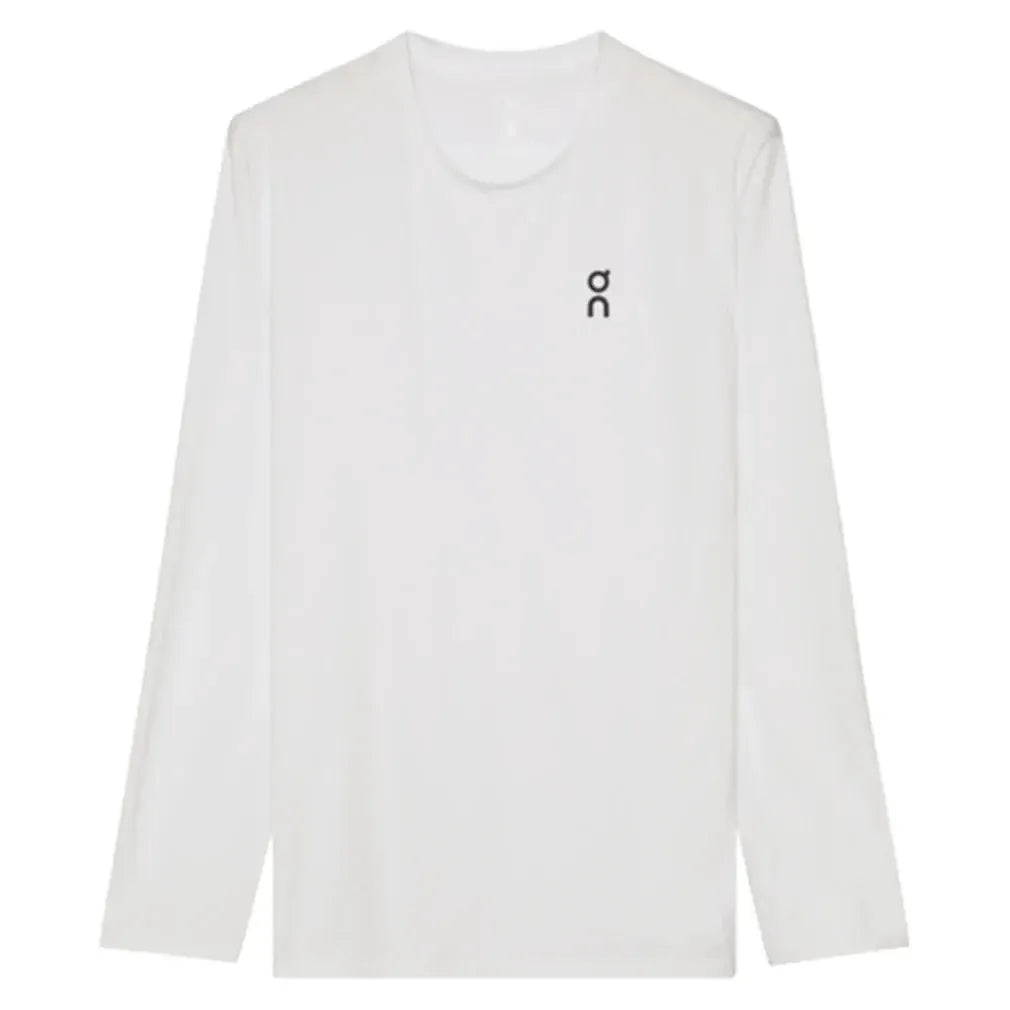 Men's Court Long Sleeve Tennis Top White-Apparel-On-1ME12300108-F25-Tennis Express