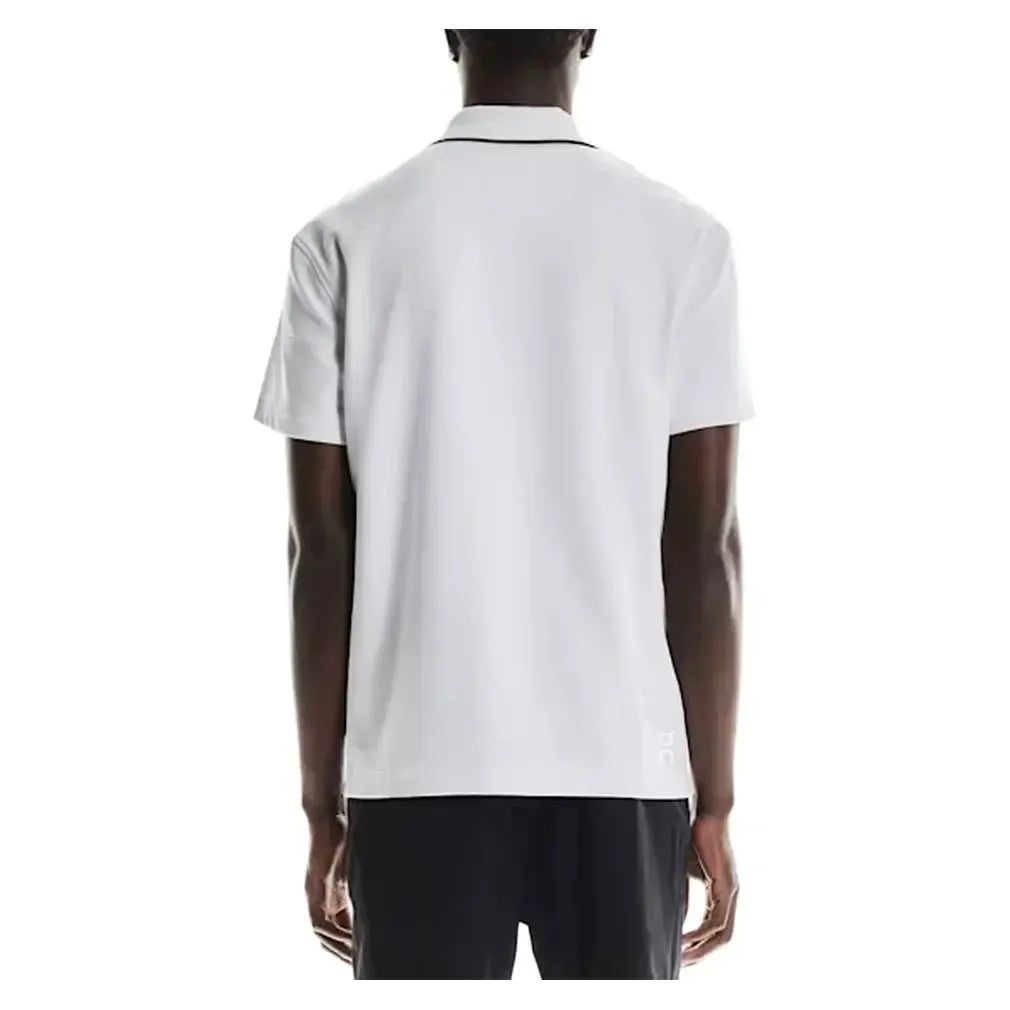 Men's Courtside Tennis Polo White-Apparel-On-1MF30390069-F25-2-Tennis Express