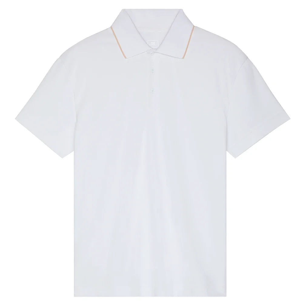 Men's Courtside Tennis Polo,Apparel,On,,,Tennis Express,1MF30390248-white_sand