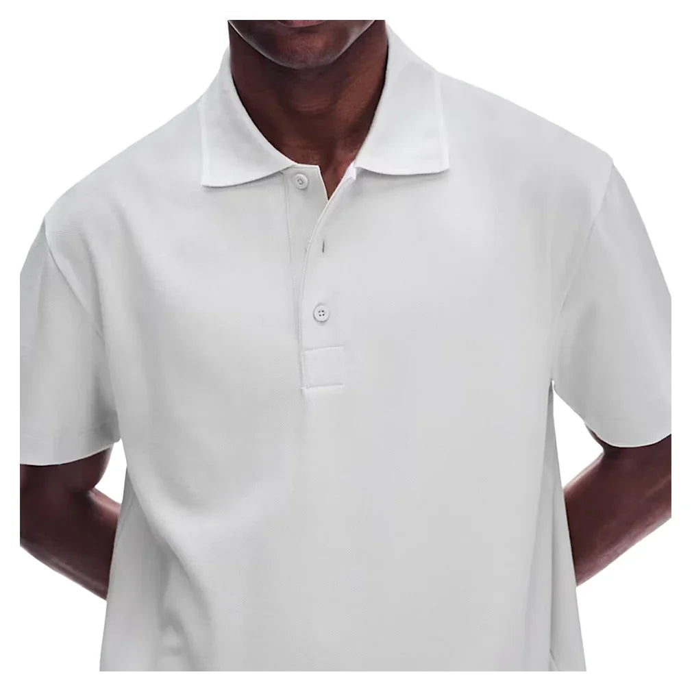 Men's Courtside Tennis Polo Glacier,Apparel,On,,,Tennis Express,1MF30390561-F26-1