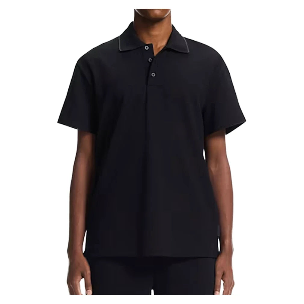Men's Courtside Tennis Polo,Apparel,On,0106 Black/Eclipse,XS,Tennis Express,1MF30390688-_Black