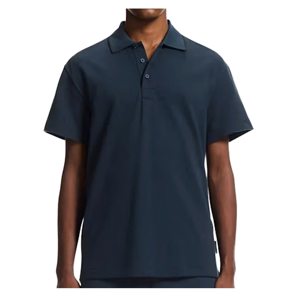 Men's Courtside Tennis Polo,Apparel,On,0688 Midnight/Black,XS,Tennis Express,1MF30390688-_midnight_0b1ad7da-7248-4d7e-903f-d4ca196f42ba