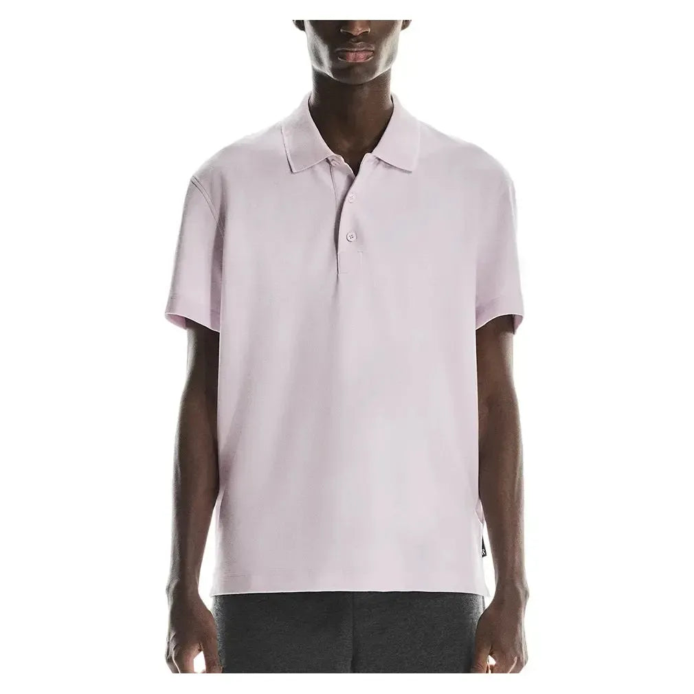 Men's Courtside Tennis Polo Orchid-Apparel-On-1MF30393368-F25-3-Tennis Express