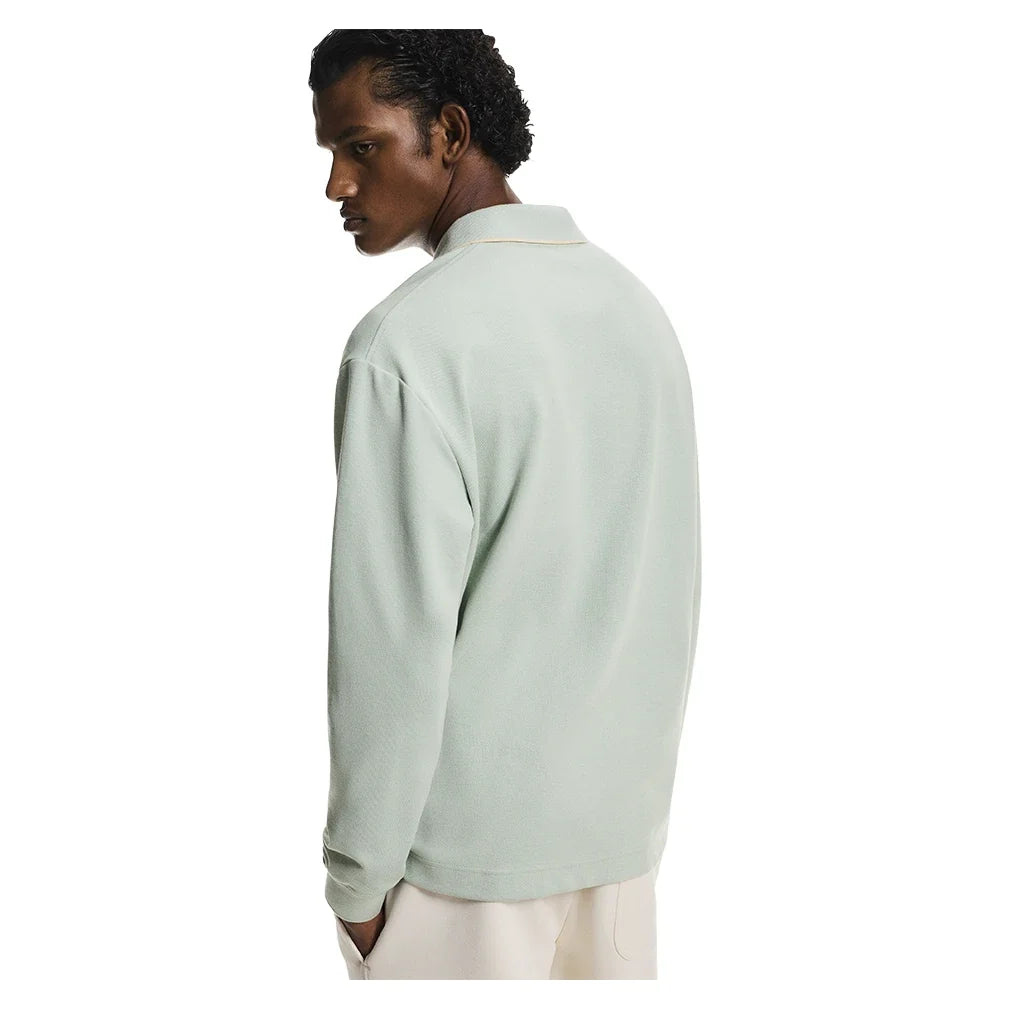 Men's Courtside Long Sleeve Tennis Polo Mineral-Apparel-On-, [current_file_name-Tennis Express
