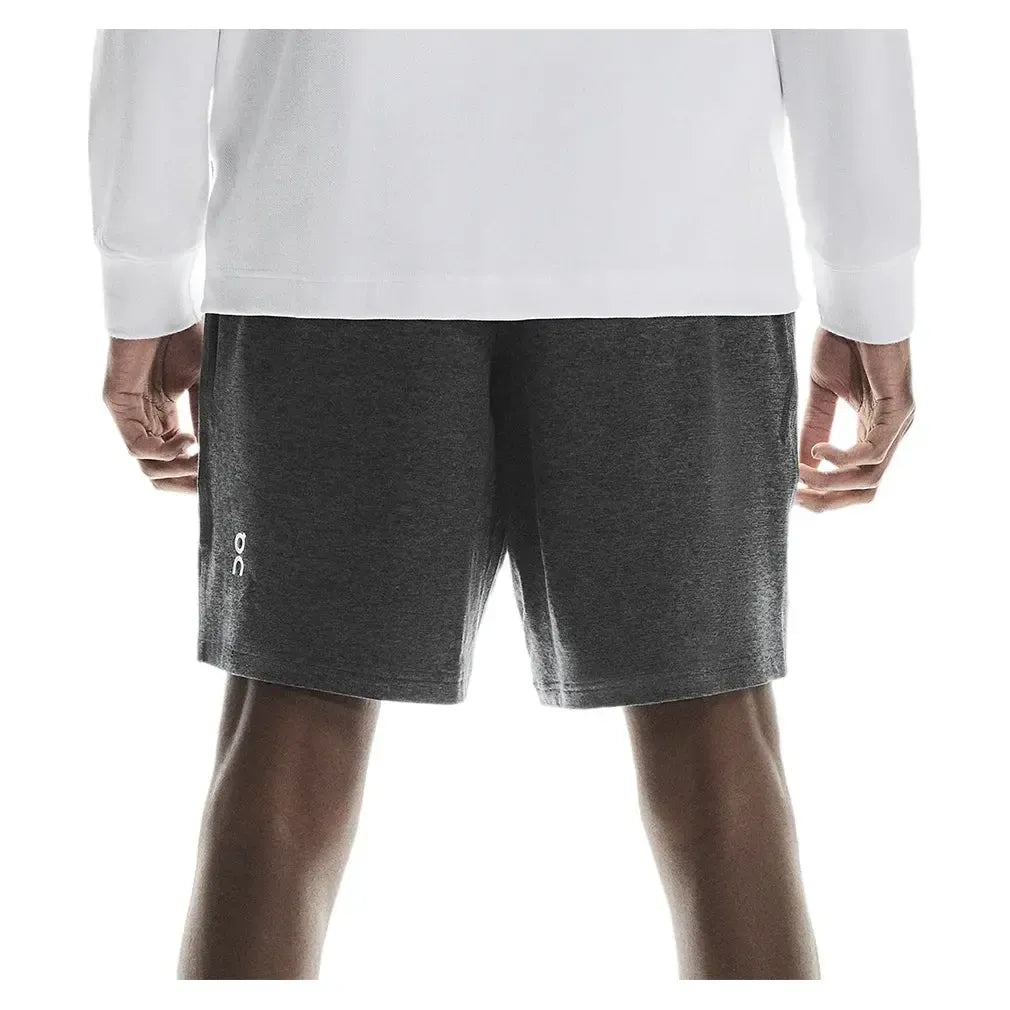 Men's Courtside 8 Inch Tennis Shorts Slate-Apparel-On-1MF30864207-F25-4-Tennis Express