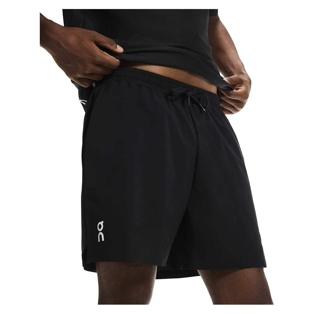 Men's 5 Inch Court Tennis Short-Apparel-On-553 Black-XS, [current_file_name-Tennis Express