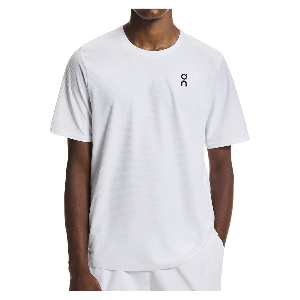 Men's Court Tennis T-Apparel-On-0069 White-XS, [current_file_name-Tennis Express