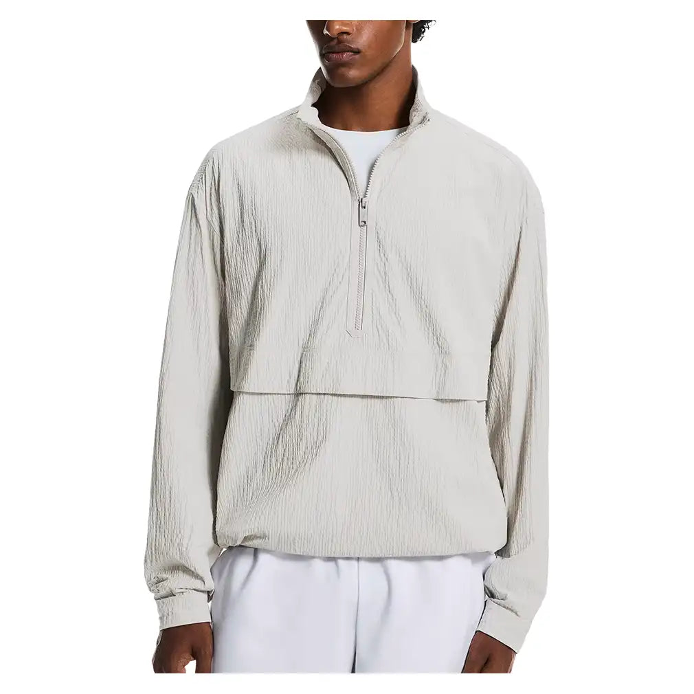 Men's Courtside Tennis 1/2 Zip Eaze Brume,Apparel,On,Brume,XS,Tennis Express,1MG10364939-F26-3