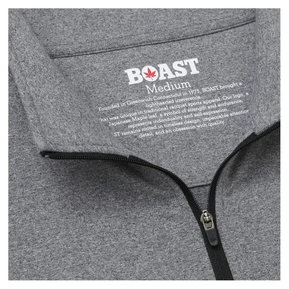 Men's Greenwich Sport 1/4 Zip-Apparel-Boast-1Q2002-Gray1-Tennis Express