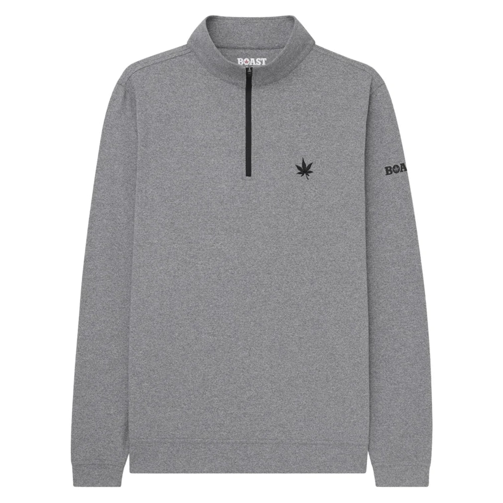 Men's Greenwich Sport 1/4 Zip-Apparel-Boast-Graphite Heather-S, [current_file_name-Tennis Express