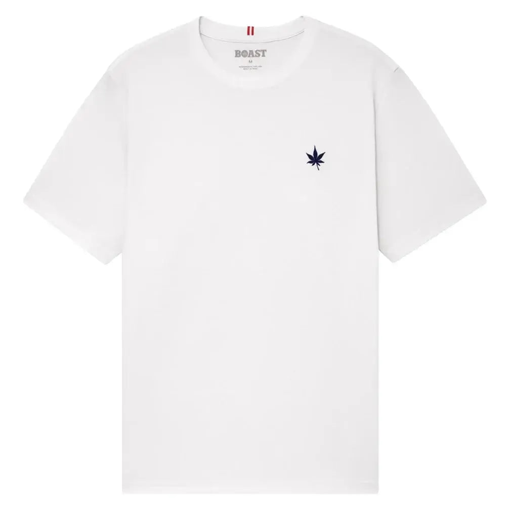 Men's Performance Tennis Top-Apparel-Boast-1T2302P-white-Tennis Express