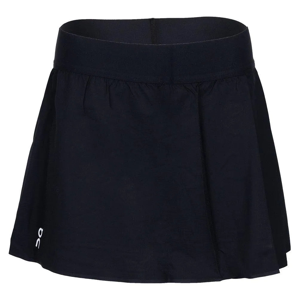 Women's Court Pleated Tennis Skort-Apparel-On-1WF11870-S25-Black-Tennis Express