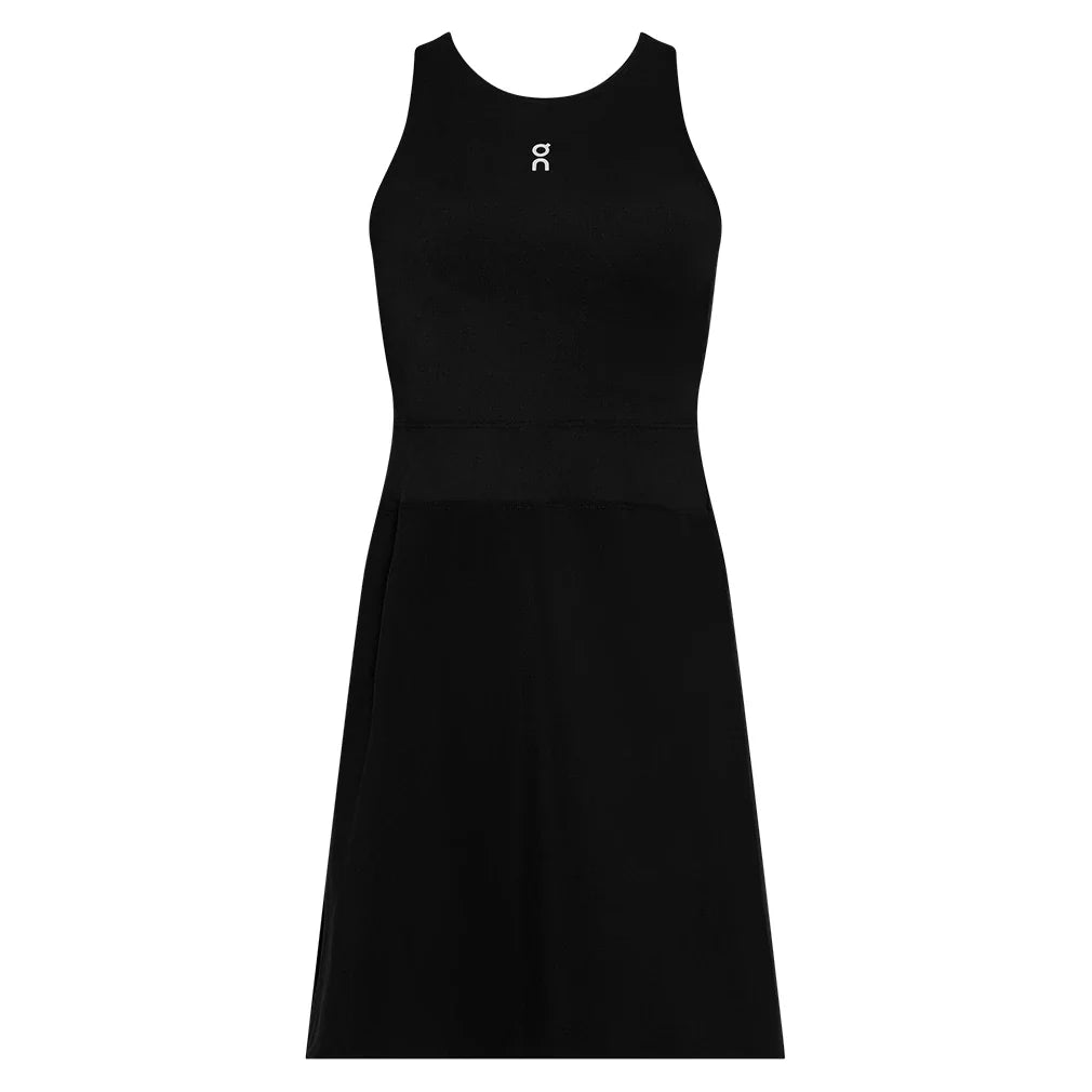 Women's Court Split Tennis Dress-Apparel-On-553 Black-XS, [current_file_name-Tennis Express