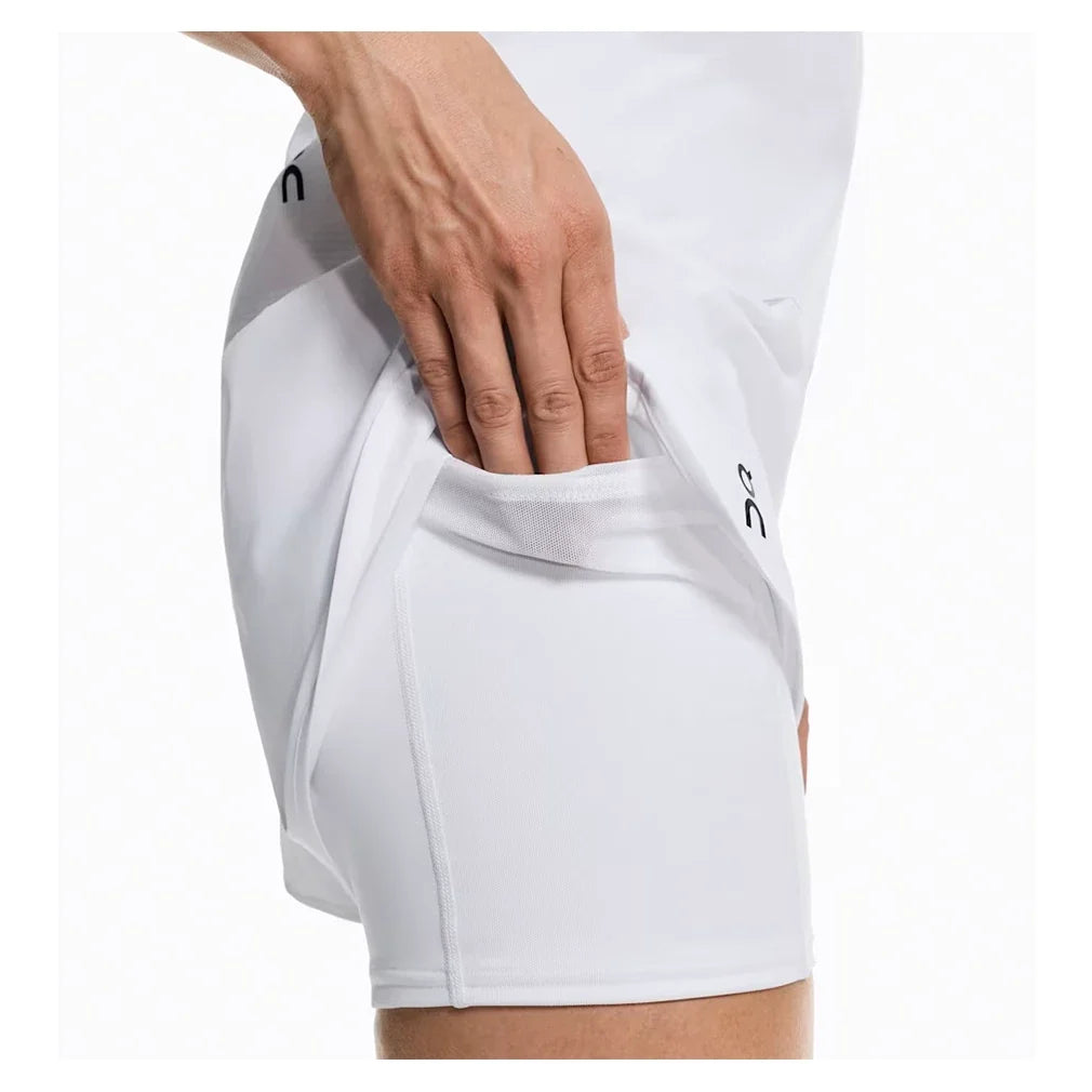 Women's 3 Inch Court 2-in-1 Tennis Short,Apparel,On,,,Tennis Express,1WG10220-White1
