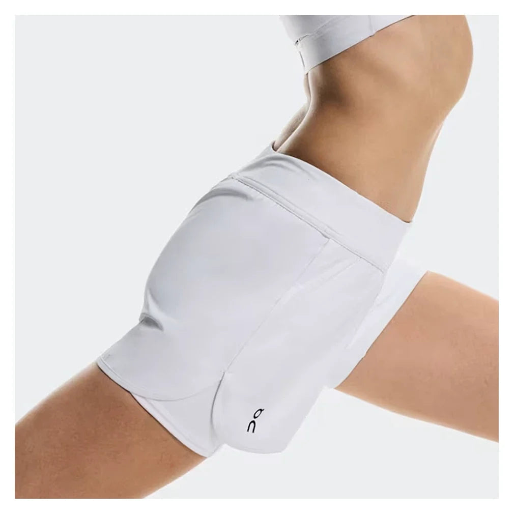 Women's 3 Inch Court 2-in-1 Tennis Short,Apparel,On,,,Tennis Express,1WG10220-White2