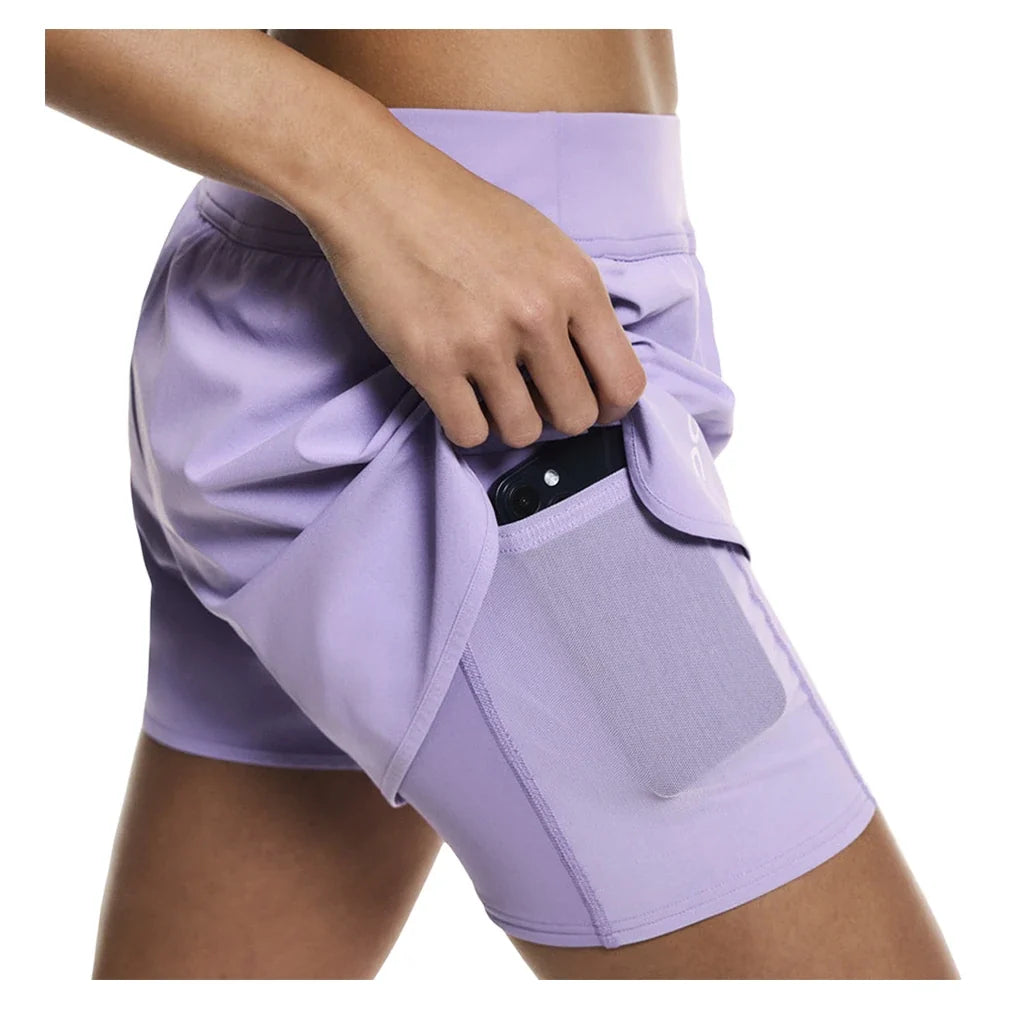 Women's 3 Inch Court 2-in-1 Tennis Short Bloom,Apparel,On,,,Tennis Express,1WG10224363-3