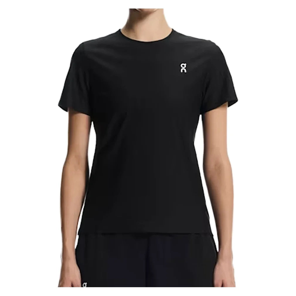 Women's Court-T Tennis Top,Apparel,On,553 Black,XS,Tennis Express,1WG10270-Black
