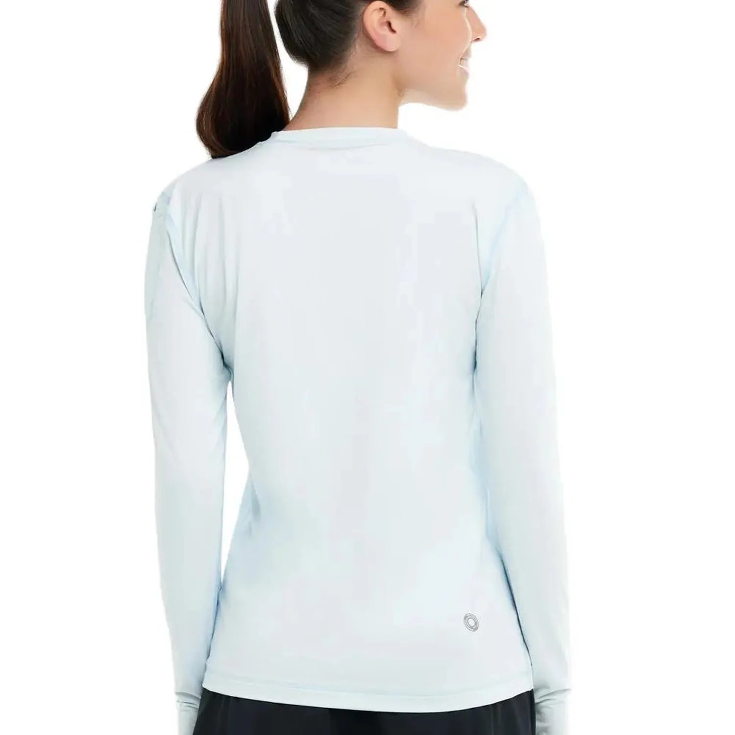 Women's 24/7 Long Sleeve Tennis Crew-Apparel-BloqUV-2001-BBB-1-Tennis Express