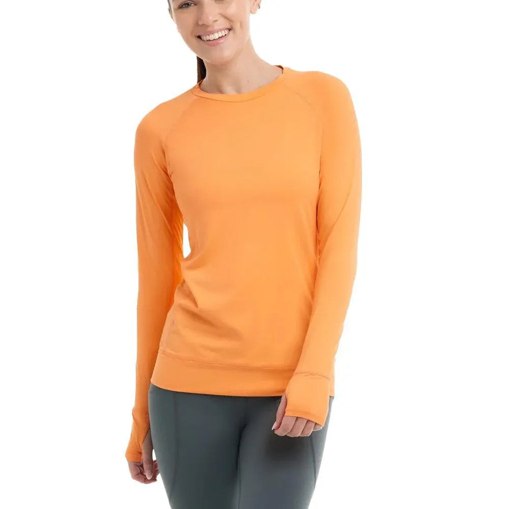 Women's Pullover Tennis Top-Apparel-BloqUV-2012-Or-Tennis Express
