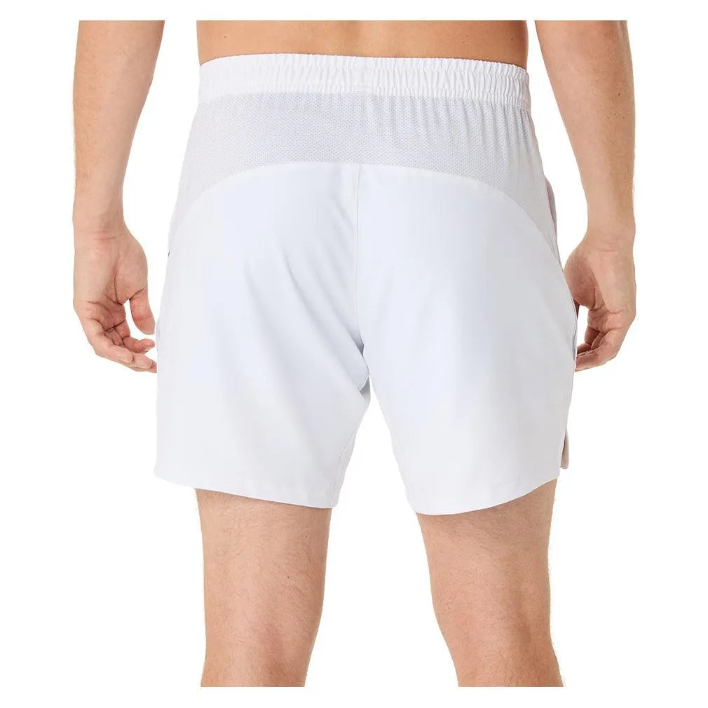 Men's Match 7 Inch Tennis Short Brilliant White-Apparel-Asics-2041A333-100S25-4-Tennis Express
