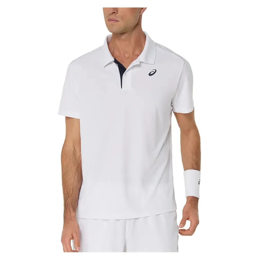 Men's Court Tennis Polo-Apparel-Asics-2041A340-F25-100-3-Tennis Express