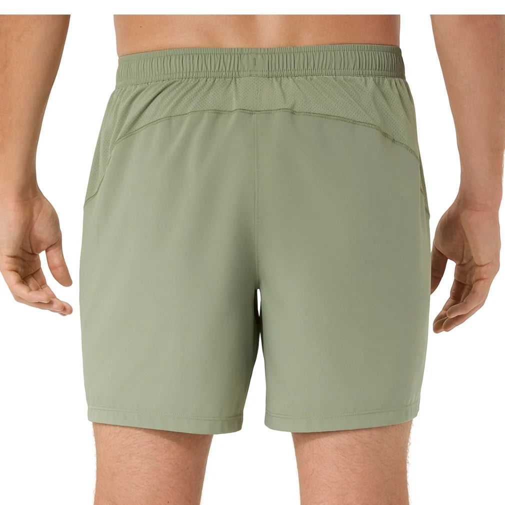 Men's Court 7 Inch Tennis Short Khaki Green,Apparel,Asics,,,Tennis Express,2041A344_301_5