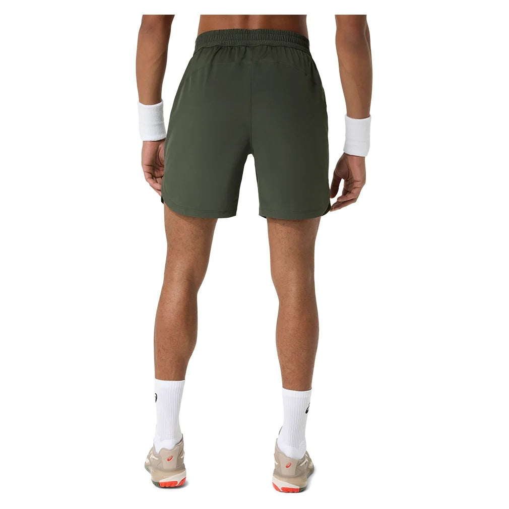 Men's Game 7 Inch Tennis Short,Apparel,Asics,,,Tennis Express,2041A382_200_2
