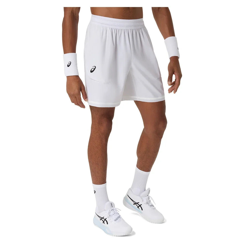 Men's Match 7 Inch Tennis Short,Apparel,Asics,,,Tennis Express,2041A388_100