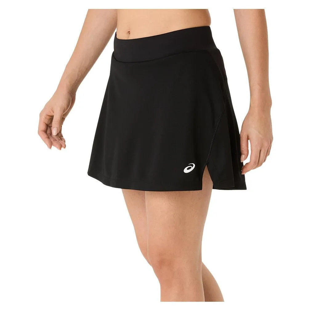 Women's Court Tennis Skort Performance Black-Apparel-Asics-2042A369-001S25-2-Tennis Express