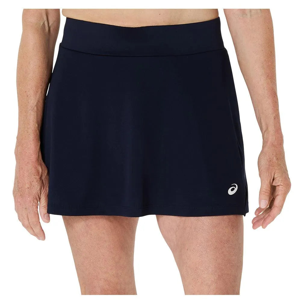 Women's Court Tennis Skort Midnight-Apparel-Asics-2042A369-400S25-3-Tennis Express