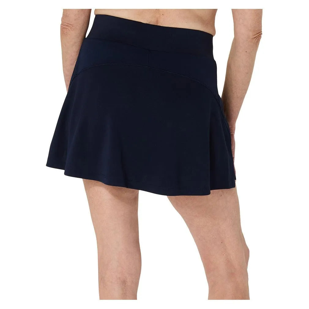 Women's Court Tennis Skort Midnight-Apparel-Asics-2042A369-400S25-4-Tennis Express